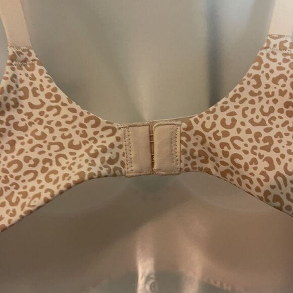 Hanes Cool Comfort Ultimate Bra Leopard Print 36B - Picture 10 of 14